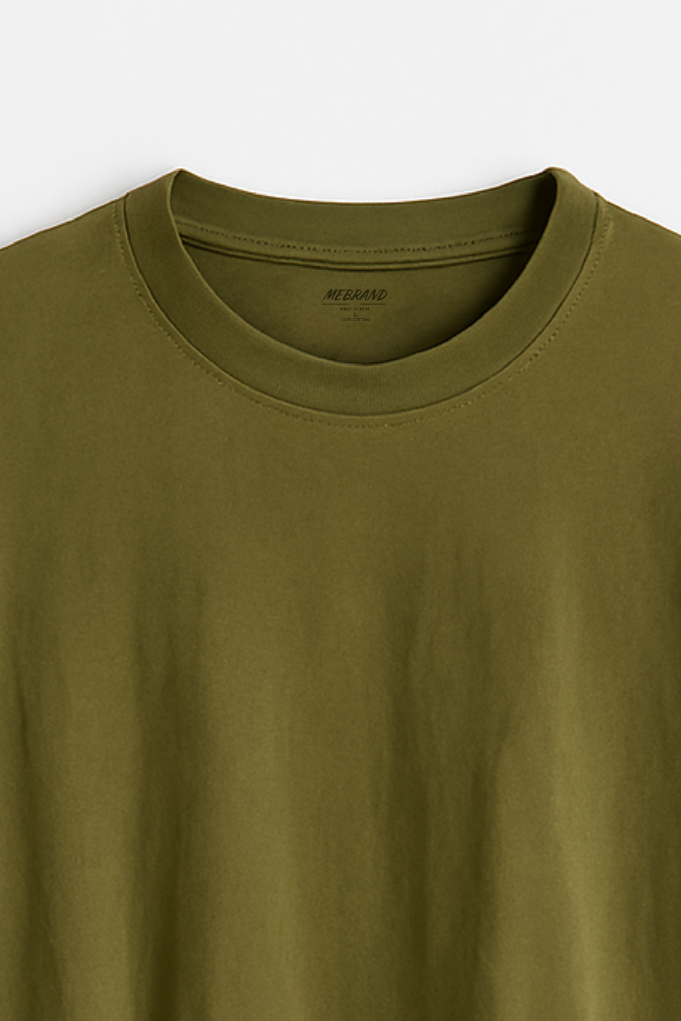 Oversized Luxe T-Shirt | Olive Green