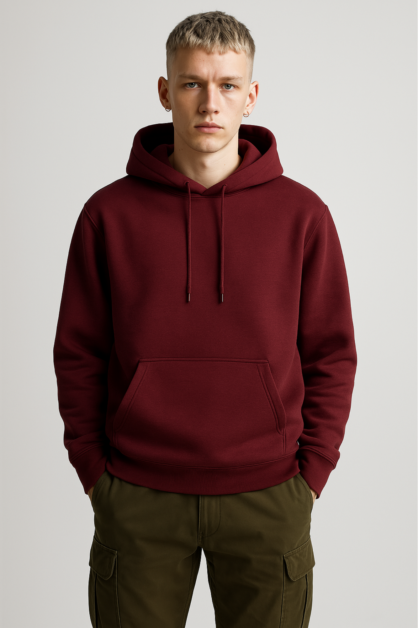 Classic Hoodie | Regular Fit | Maroon