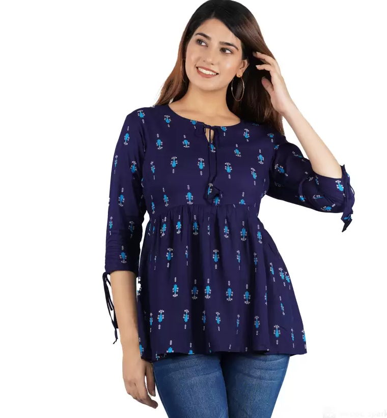 Women Printed Top Meesho