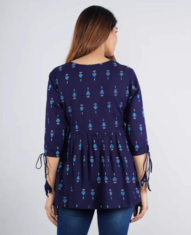 Women Printed Top Meesho