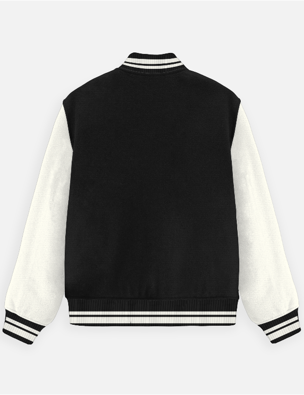 Premium Varsity Jacket Black