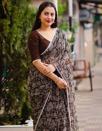 Georgette Saree