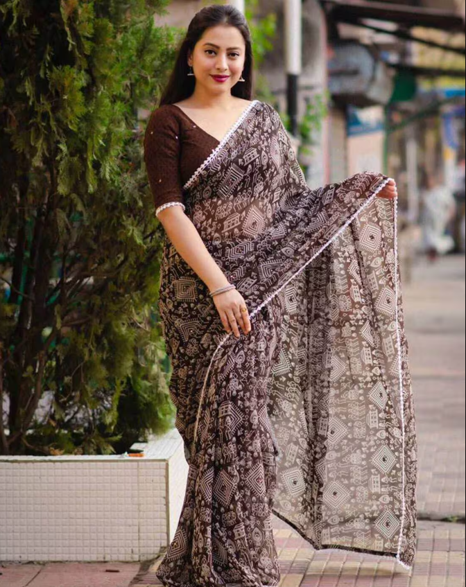 Georgette Saree