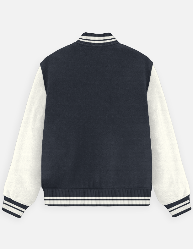 Premium Varsity Jacket Navy Blue