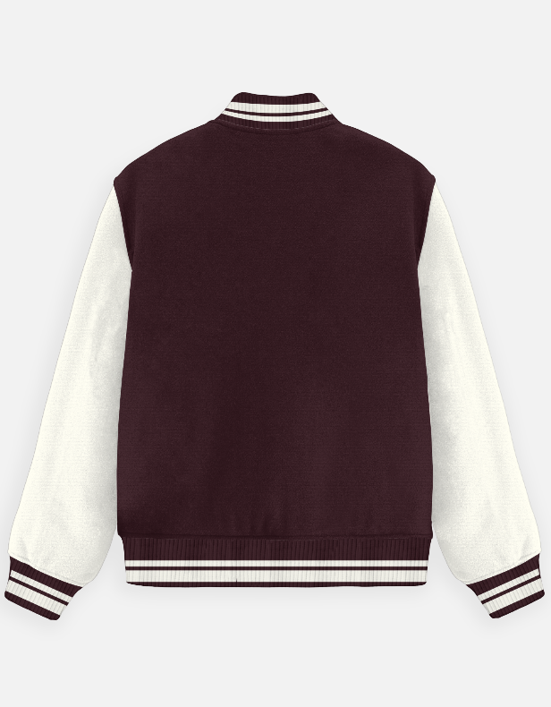 Premium Varsity Jacket Maroon
