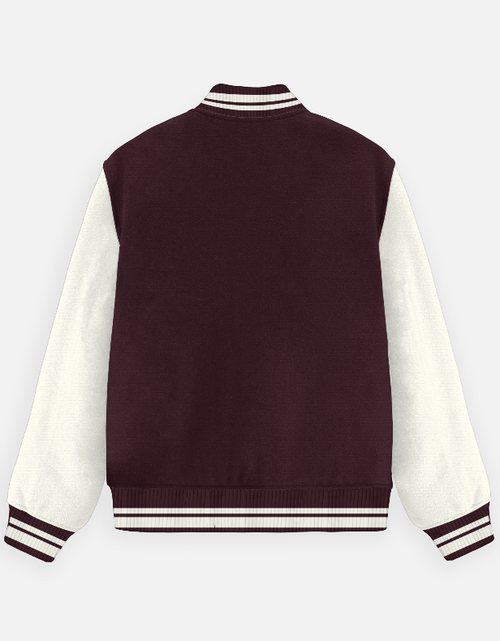 Premium Varsity Jacket Maroon