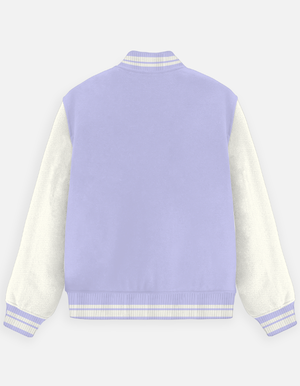 Premium Varsity Jacket Lavender