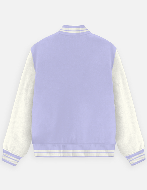 Premium Varsity Jacket Lavender