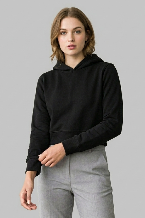 Core Cropped Hoodie