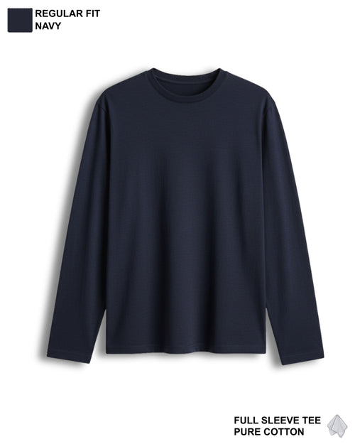 FORME Full Sleeve T-Shirt Navy