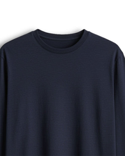 FORME Full Sleeve T-Shirt Navy