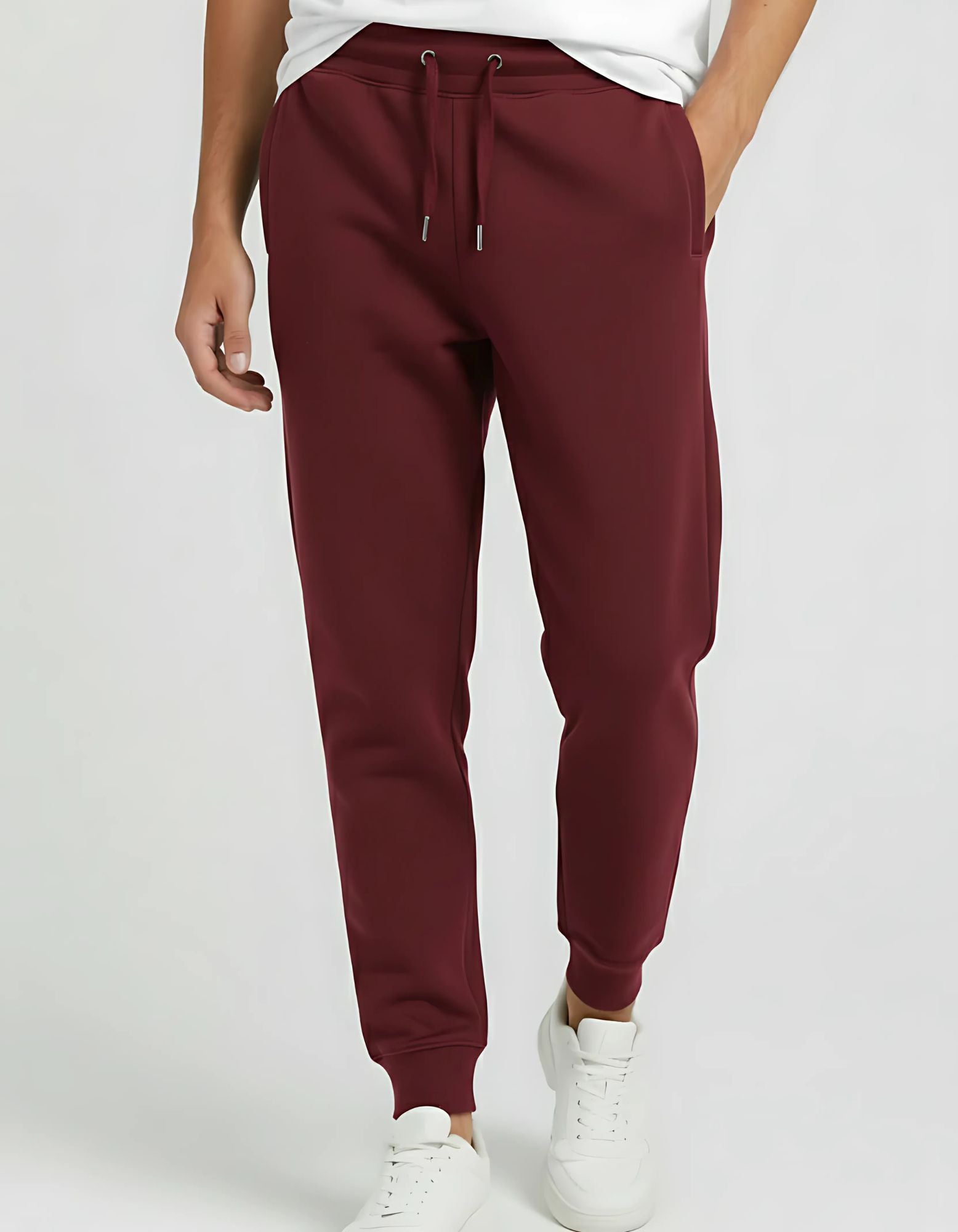 Active Joggers | Regular Fit | Maroon
