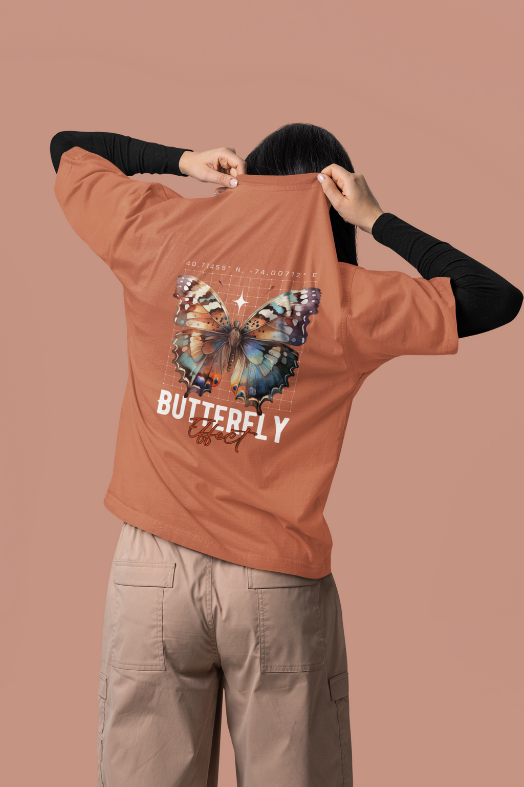 Butterfly Oversized T-Shirt