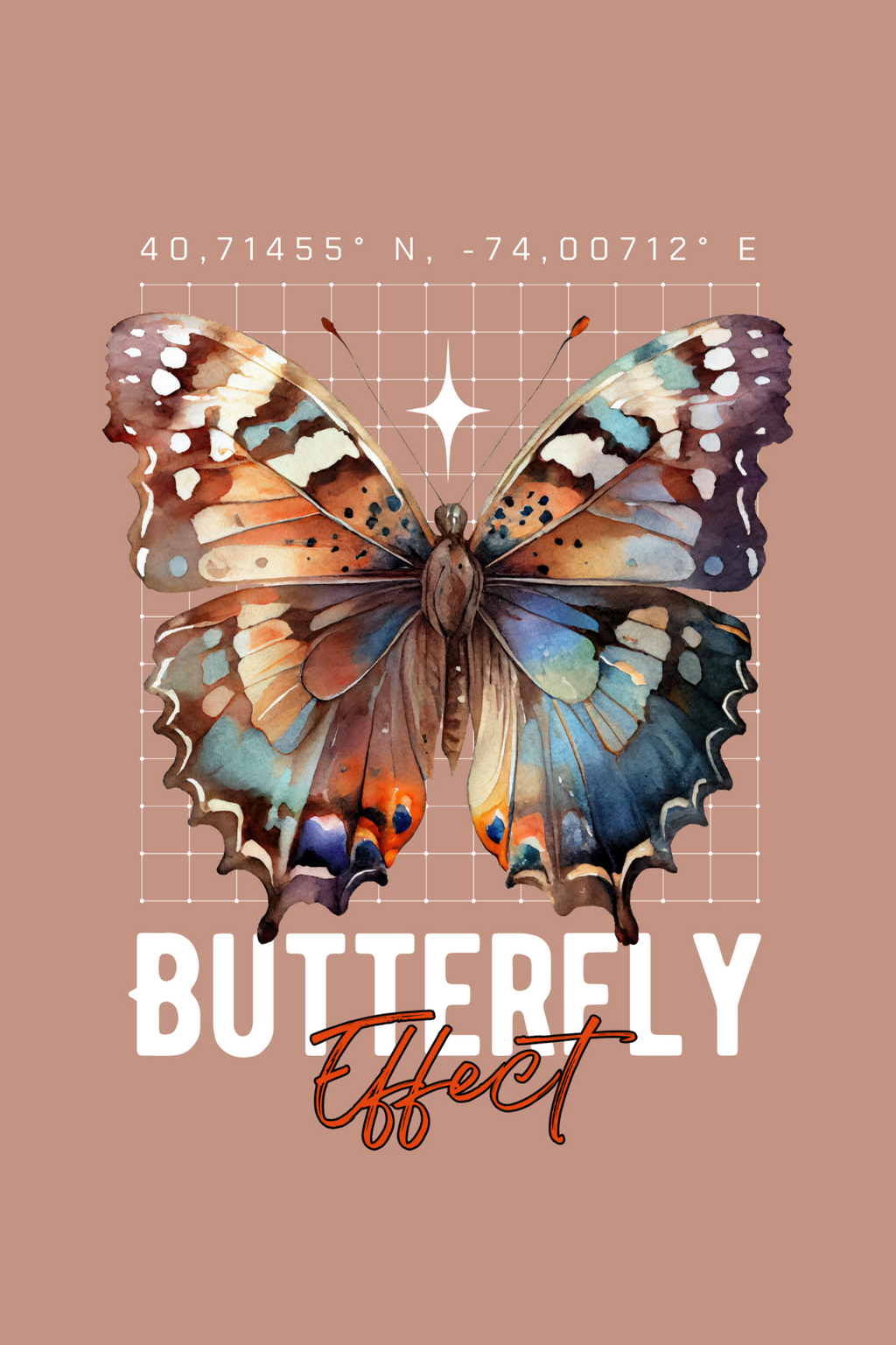 Butterfly Oversized T-Shirt
