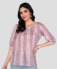 Cotton Printed Tops for Women