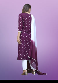 Women Embroidery Kurta Set Meesho