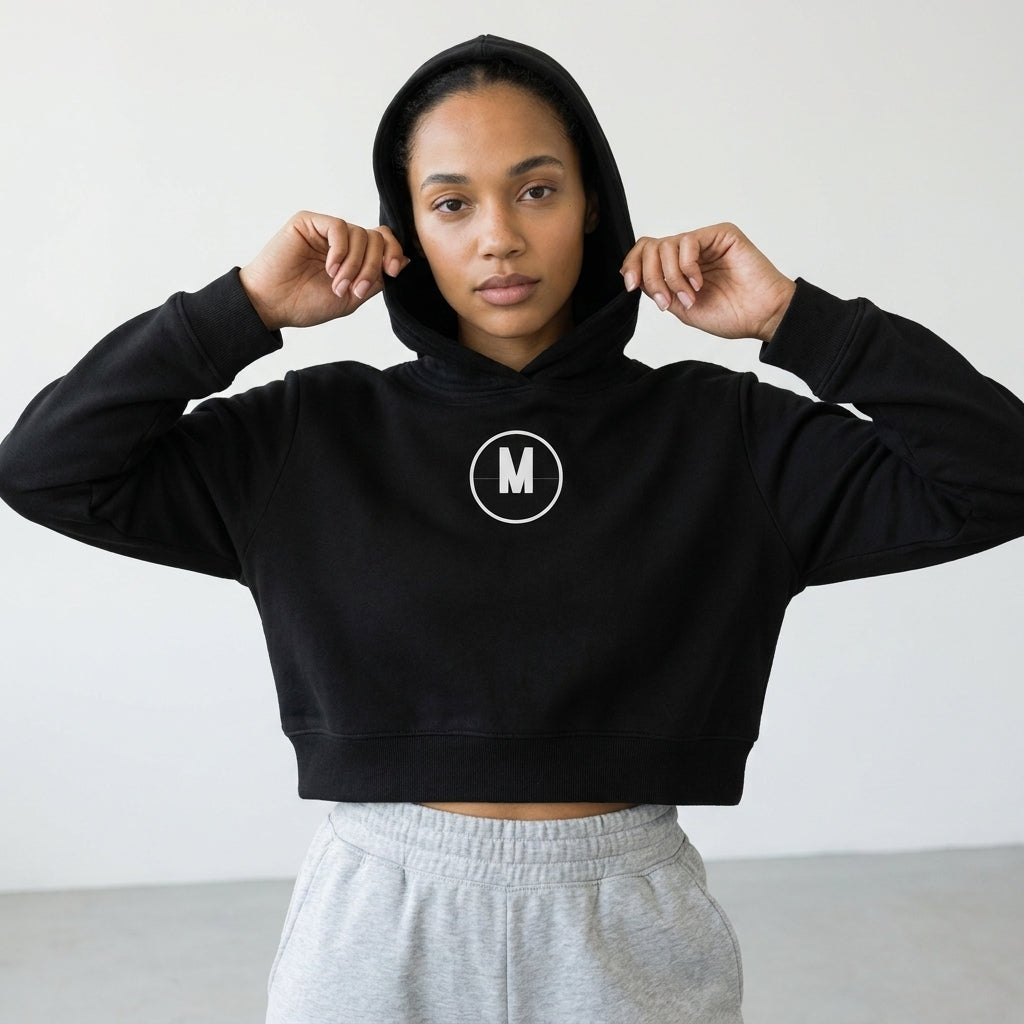 Core Cropped Hoodie